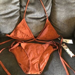 O’Neil Bikini NWT Gorgeous Copper